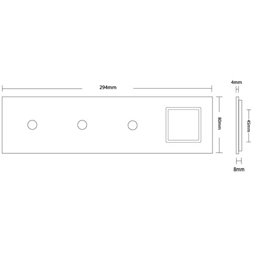LIVOLO SmartHome Touch Funk Lichtschalter Steckdosen Wechselschalter Weiß Chrom - Bild 126 von 276