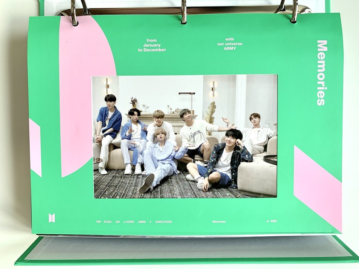 BTS Memories of 2020 DVD Full Set with Pre-Order Gift Photo