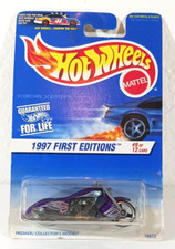 SCORCHIN' SCOOTER HOT WHEELS Motorcycle Purple 1997 First Editions 9/12 #519