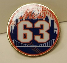 The New York Mets #63 Bryce Montes de Oca Pin Baseball NY Sports Lapel