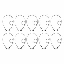 ADJ SC4B 31.5" 800MM 67lb Weight Rating Black Lighting Safety Cables 10 Pack