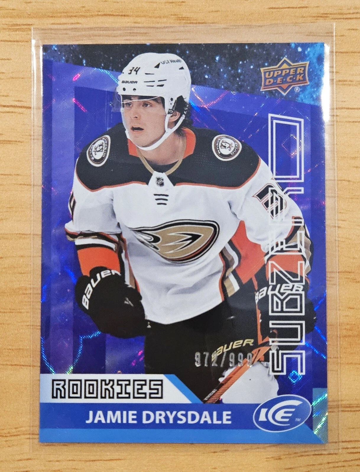 Jamie Drysdale Subzero /999 - 2021-22 Upper Deck Ice SZ-48 Ducks Rookie RC