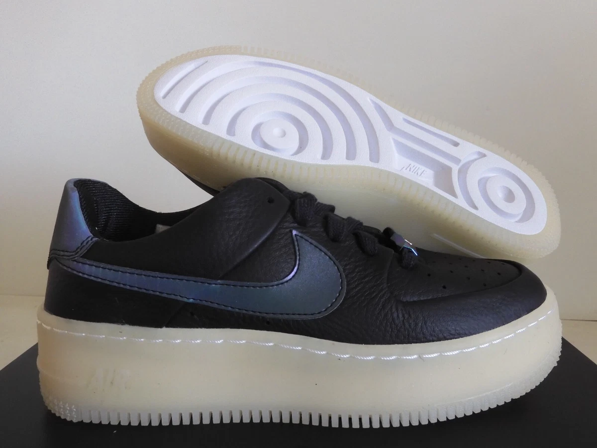 Preços baixos em Nike Air Force 1 Sage Low Black W | eBay