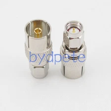 TV female jack to SMA male plug Straight RF connector Adapter for Antenna