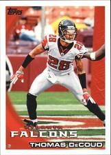 Thomas DeCoud 2010 Topps #128 - FB
