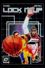 2018-19 Donruss Optic John Wall 7 Lock It Up Purple Washington Wizards