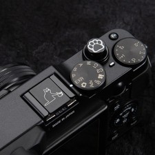 For Canon Sony Nikon Fuji and other Aluminum Alloy Hot Shoe Cover Shutter Button