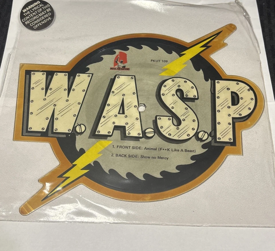 W.A.S.P - Lot of 7 - HEAVY METAL ROCK VINYL RECORD LOT  - Image 2 of 4