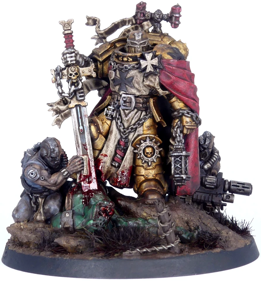 Warhammer 40k Templarios Negros Alto Mariscal Helbrecht Foto 2 de 4