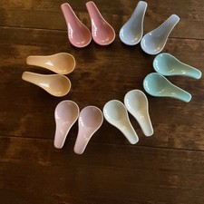 Nuovo Canapé Amuse Bouche Degustazione Tapas Cucchiai Aperitivo 12 Multicolore 