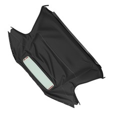 Convertible Soft Top For Mazda Mx-5 Miata 2006-14 Black Pvc Glass Window Ta1403