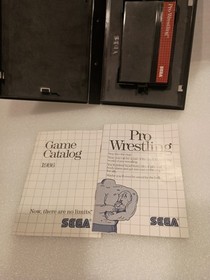 Pro Wrestling (Sega Master, 1986) Compete CIB