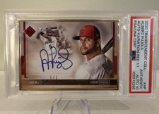 2020 Topps Transcendence Collection-Albert Pujols Red Variation 1/1 Autograph ￼
