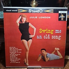 JULIE LONDON "SWING ME AN OLD SONG" Vinyl LP LIBERTY LRP 3119 Mono VG++