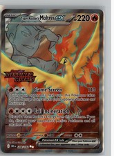 TEAM ROCKET'S MOLTRES EX 208/182 HOLOFOIL MISC CARDS & PRODUCTS POKEMON NM