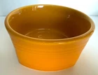 Homer Laughlin Fiestaware Fiesta Square Cereal Soup Bowl Marigold Gold 5 1/4"