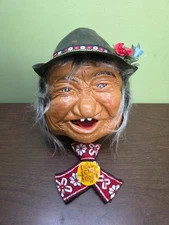 Original Peter Figuren Laffun Head Bibi Products 1973 Untested READ