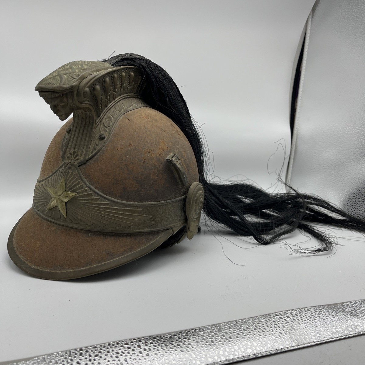 Rare! Franco Prussian War Era 1860s-1880s French Curassier Helmet