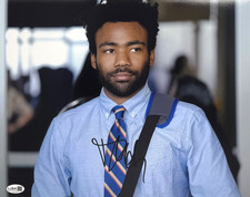 Donald Glover Signed Autograph 11x14 Photo Community Childish Gambino JSA COA
