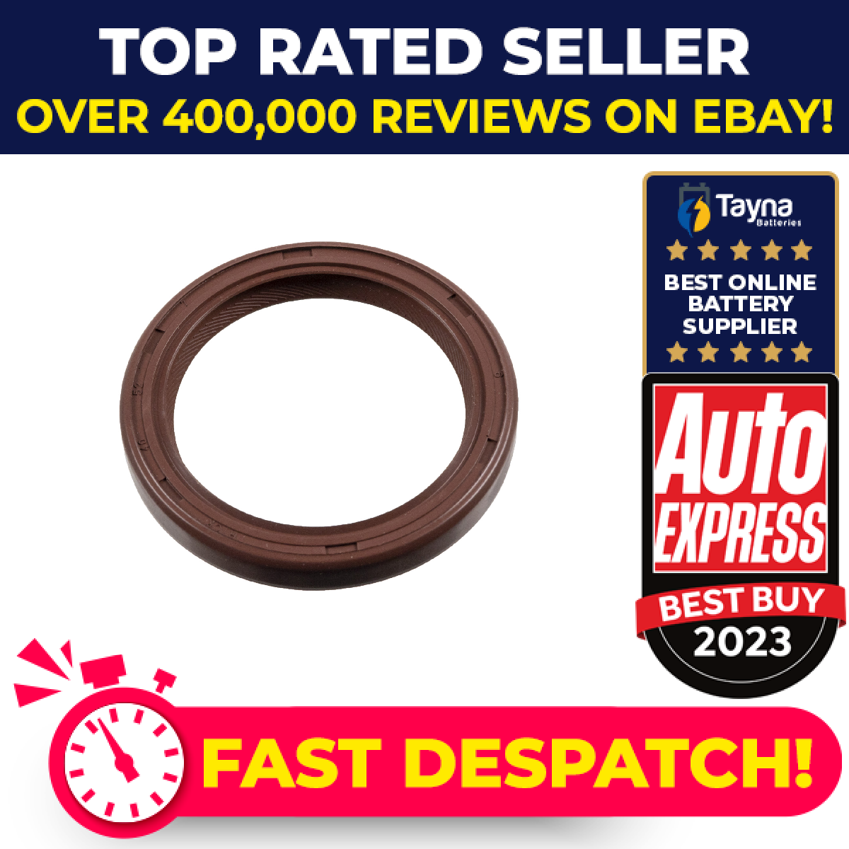 Crankshaft Oil Seal fits NISSAN MICRA K12, K14 Front 9 1.0 1.6 2005 on Quality