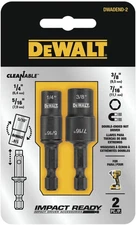 DEWALT Nut Driver Set, Double Ended, 2-Piece (DWADEND-2)