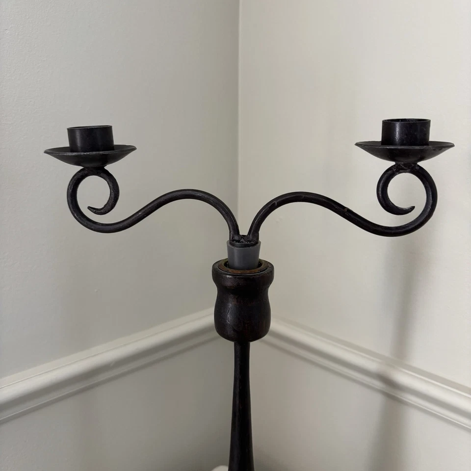 Par de cubrebotellas de vino Scroll - 2 portavelas Foto 2 de 4