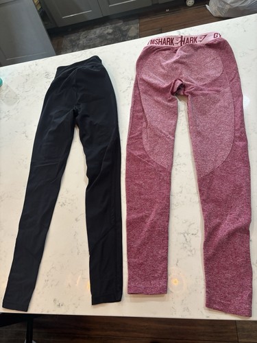 GYMSHARK LEGGINGS Lot Of 2 PIECES ALL SIZE XS - Picture 5 of 9