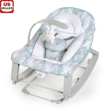 3-in-1 Vibrating Baby Bouncer Rocker Chair Infant Toddler Portable Seat New
