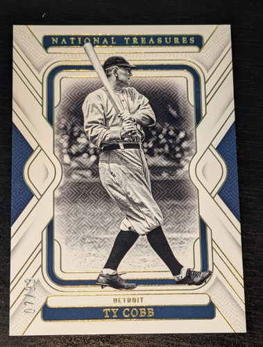 Ty Cobb #88 2025 Panini National Treasures card