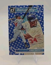 2023 Panini Donruss - Diamond Kings Kirby Puckett #15 Independence Day SP