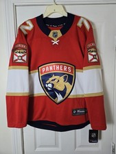NWT Fanatics Sergei Bobrovsky Red Florida Panthers Breakaway Jersey Mens Size XS