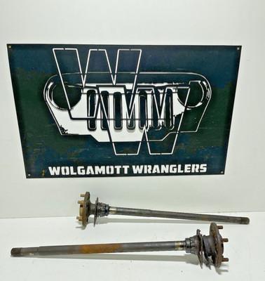 Jeep YJ Wrangler 87-89 Dana 35 Rear Passenger RH Axle Shaft Non C Clip 27 Spline
