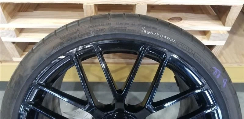 19 MERCEDES BENZ AMG GT GTS W190 20X11 BLACK 18 SPOKE WHEEL RIM 658 OPTION - Image 2 of 4