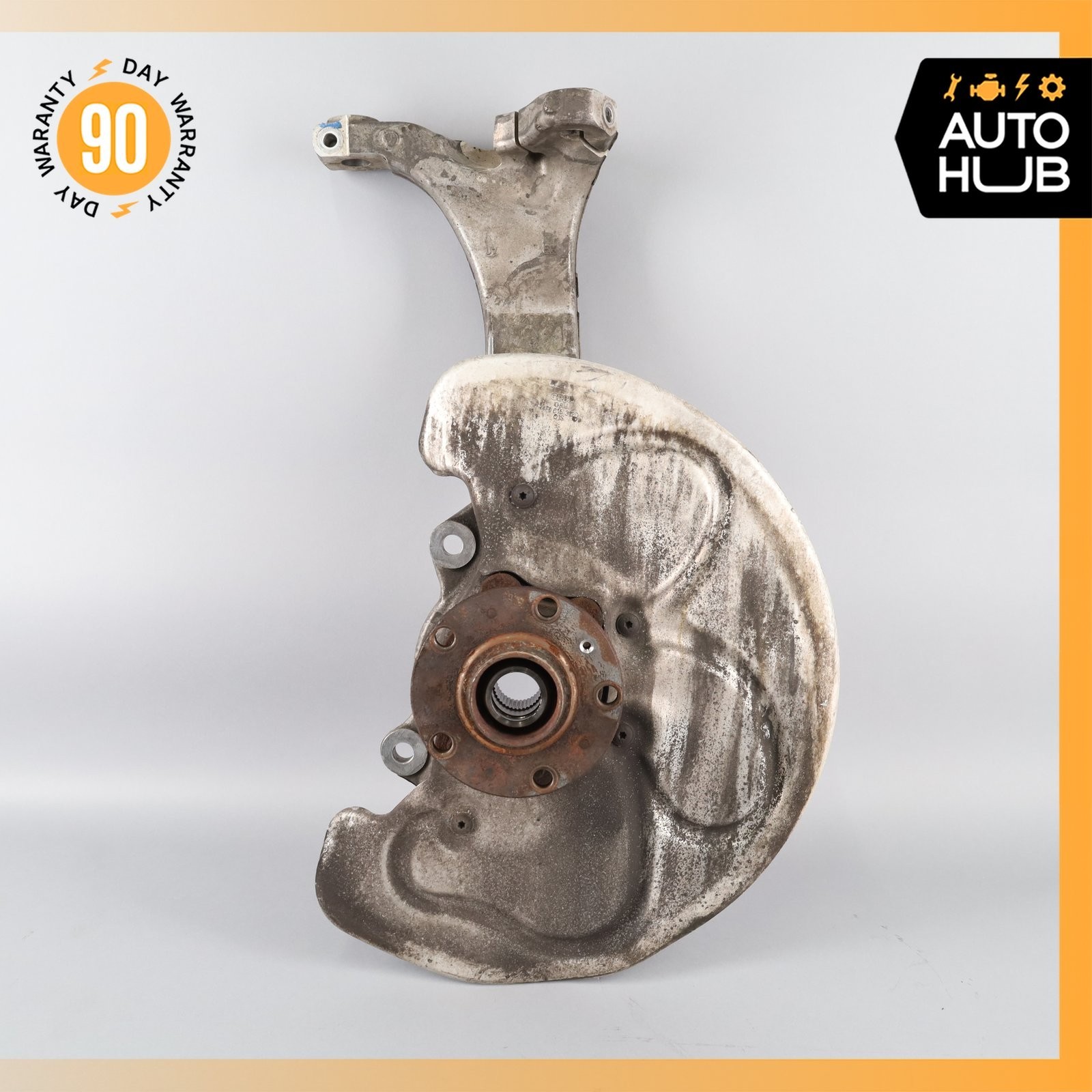 12-13 Bentley Continental GT GTC Front Right Side Spindle Knuckle Hub OEM 30k