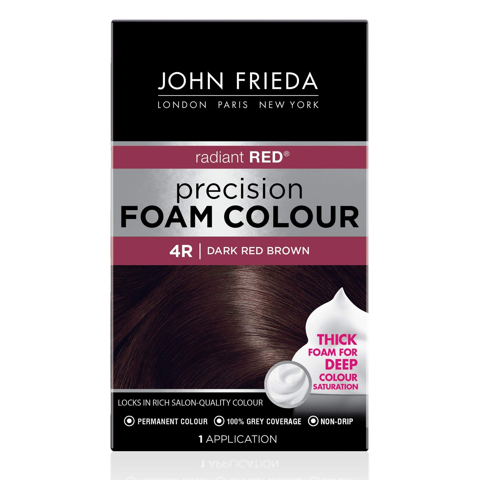 4r Dark Red Brown Long Lasting Non Drip