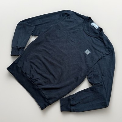 Stone Island Original Sweatshirt Farbe Schwarz/grau Große M