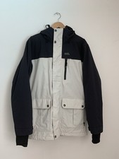 AIRBLASTER Grampy 3000 Snowboard Ski Jacket Men Sz M Blue Ivory Performance