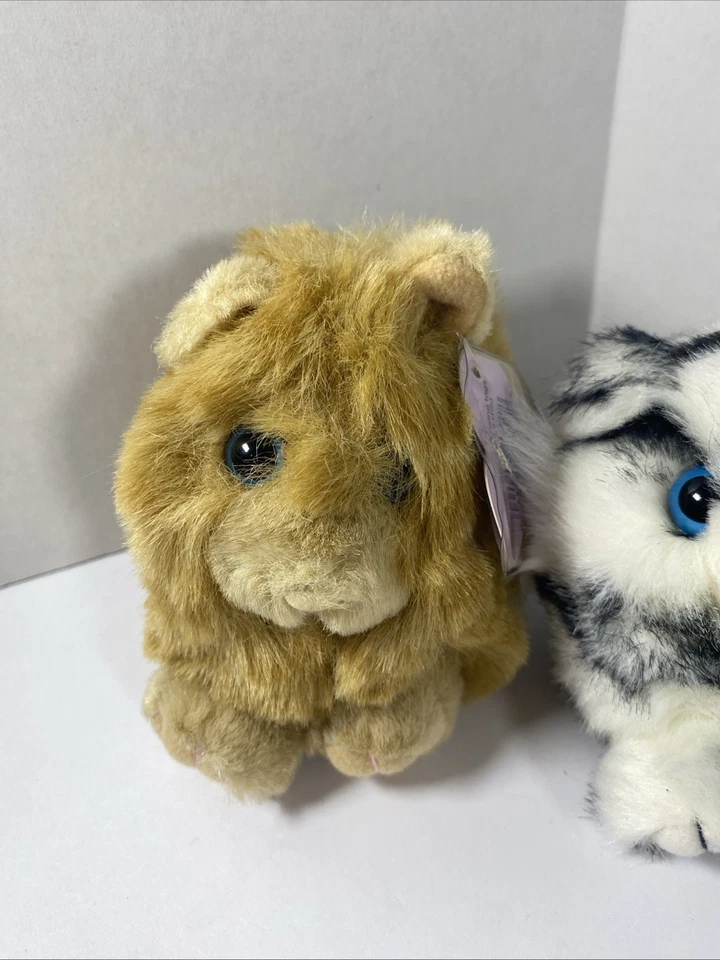 Puffkins Lot Of 5 New Vintage Plush Cats NWT SWIBCO - Image 2 of 4