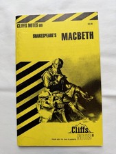 Cliffs Notes Shakespeare's Macbeth Calandra Paperback Study Guide