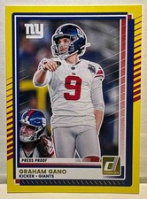 2025 Panini Donruss Graham Gano #230 Press Proof Yellow Giants