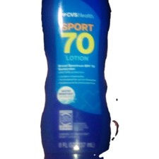 CVS Health Sport Sunscreen Lotion SPF 70 Broad Spectrum 80 Min 8 fl oz