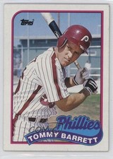 1989 Topps Tom Barrett Tommy Barrett #653 1f17