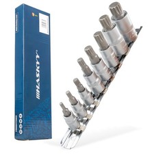 HASKYY 8tlg XZN Innen Vielzahn Steckschlüssel Nusssatz Stecknüsse Set GEBRAUCHT