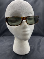 Persol Tortoise Shell Rectangular Sunglasses Made in Italy