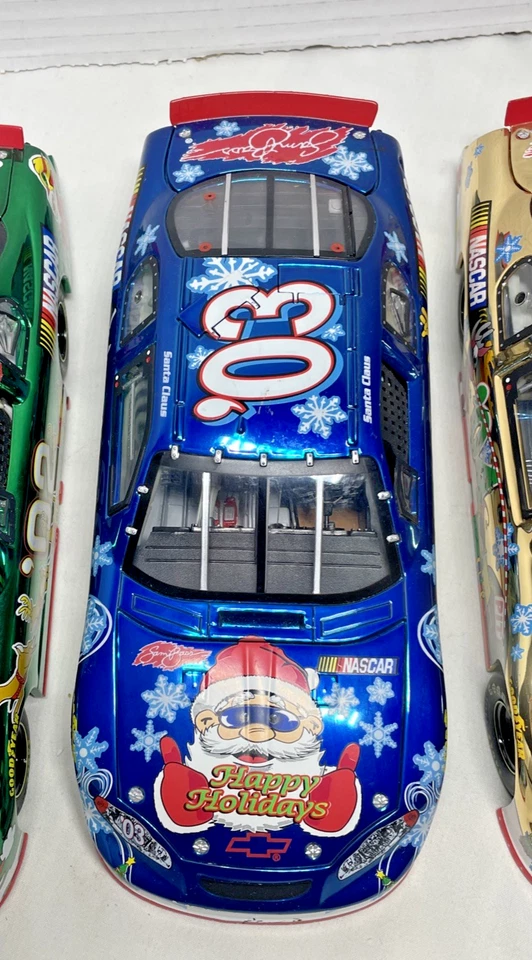 Lote de 5 Team Calibre 2002-2006 Cromo SAM BASS HAPPY HOLIDAYS SANTA NASCAR 1:24 Foto 3 de 4