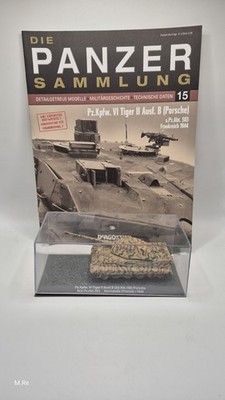 Atlas Deagostini Panzermodell, PZ.KPFW.VI Tiger II AUSF.B, PVC Box Mit ZS