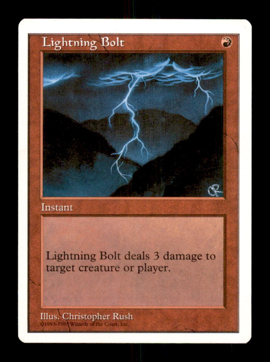 MTG Lightning Bolt LP Light Play Beatdown Box Set [3819]