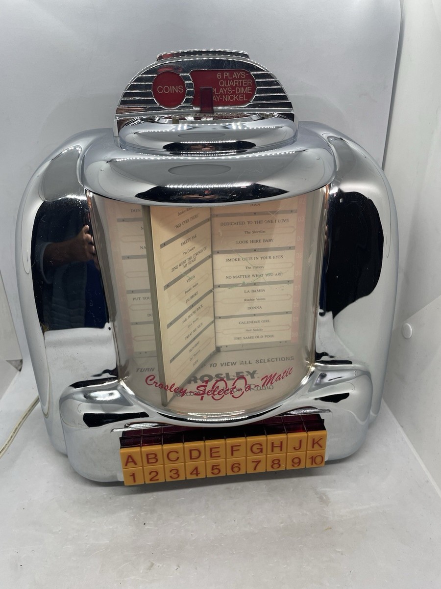 Crosley CR-9 Radio Cassette AM/FM Diner Jukebox Limited Edition
