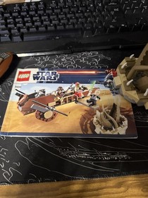 LEGO Star Wars Desert Skiff 9496 Complete Set w/ Manual, No Box, Luke, Lando