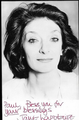 JANE LAPOTAIRE (1944-2026) Marie Curie, Antonius & Kleopatra etc signiertes Bild